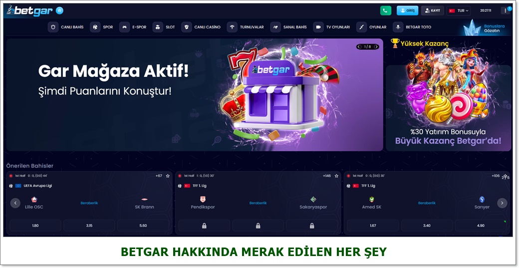 Betgar giriş